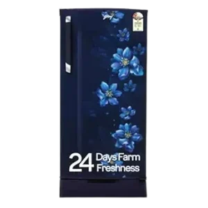 Godrej 183 L 2 Star Farm Fresh Crisper Technology With Jumbo Vegetable Tray Direct Cool Single Door Refrigerator (RD R190B THF BR BL, Berry Blue)