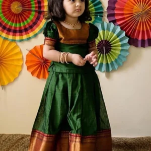 DRIJHA Kids Lehenga Choli For Girls