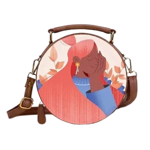 Kalankit Box Sling Bag for Women Girls|