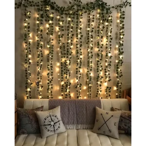 Artificial Green Vines & Fairy LED Ligh